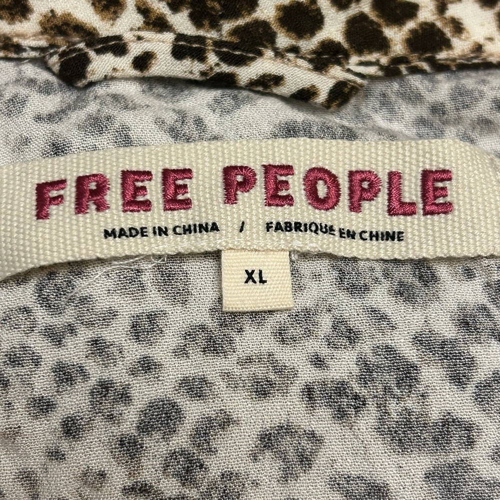 FREE PEOPLE ‘Wild Nights’ Festival Boho Snake Print Duster - Picture 9 of 13